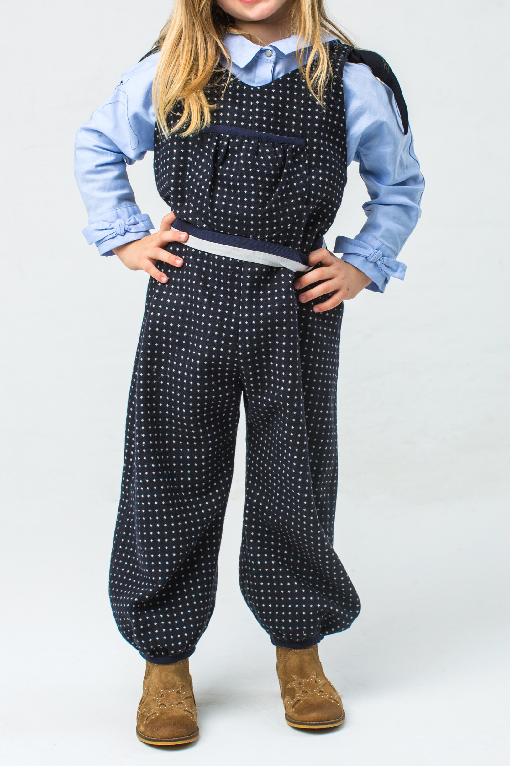 Jumpsuit aus Wolle