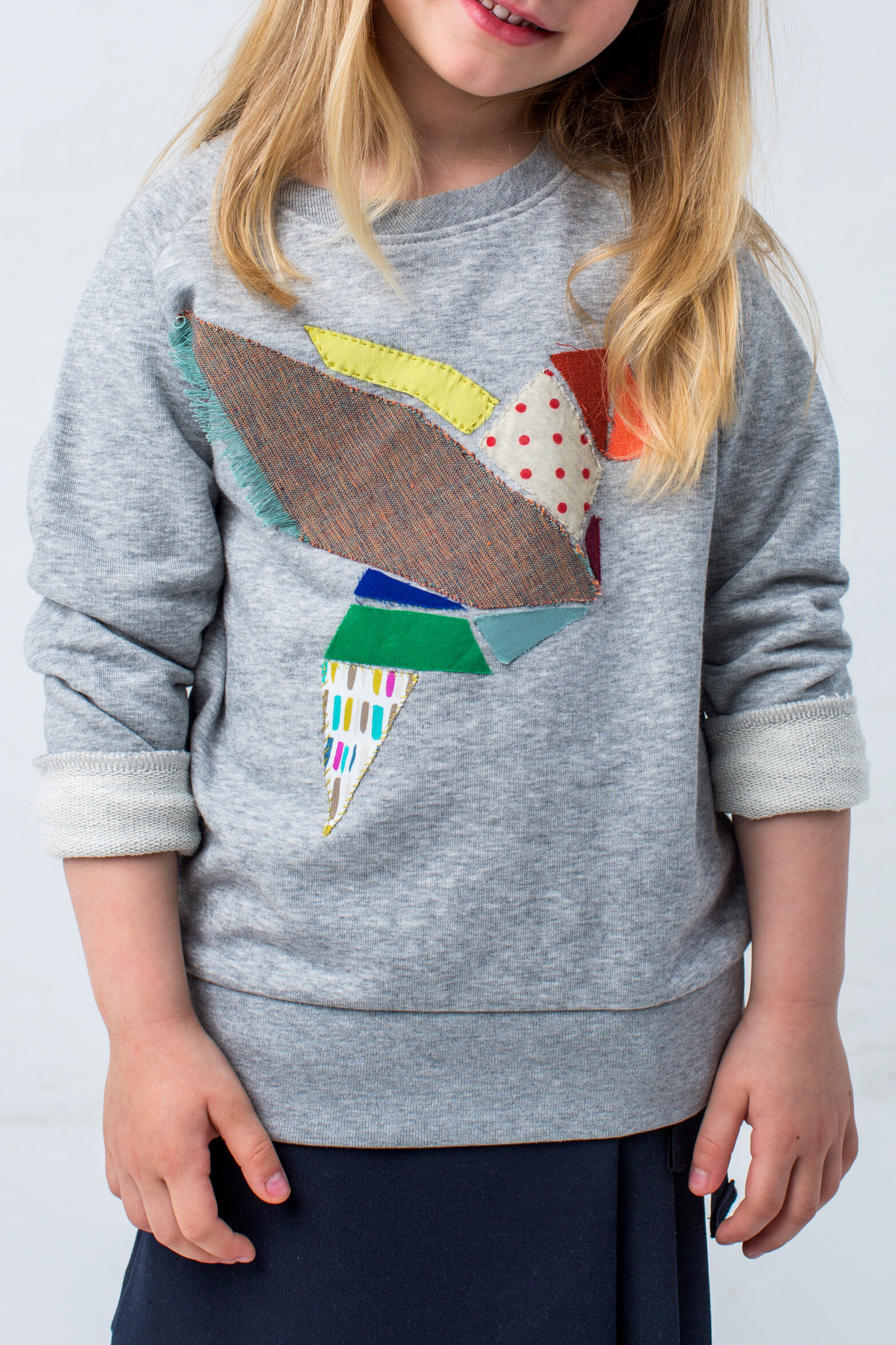 Origami-Vogel-Pullover