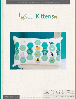 I See Kittens Pillow