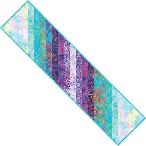 Slanted Stripes Runner Pattern