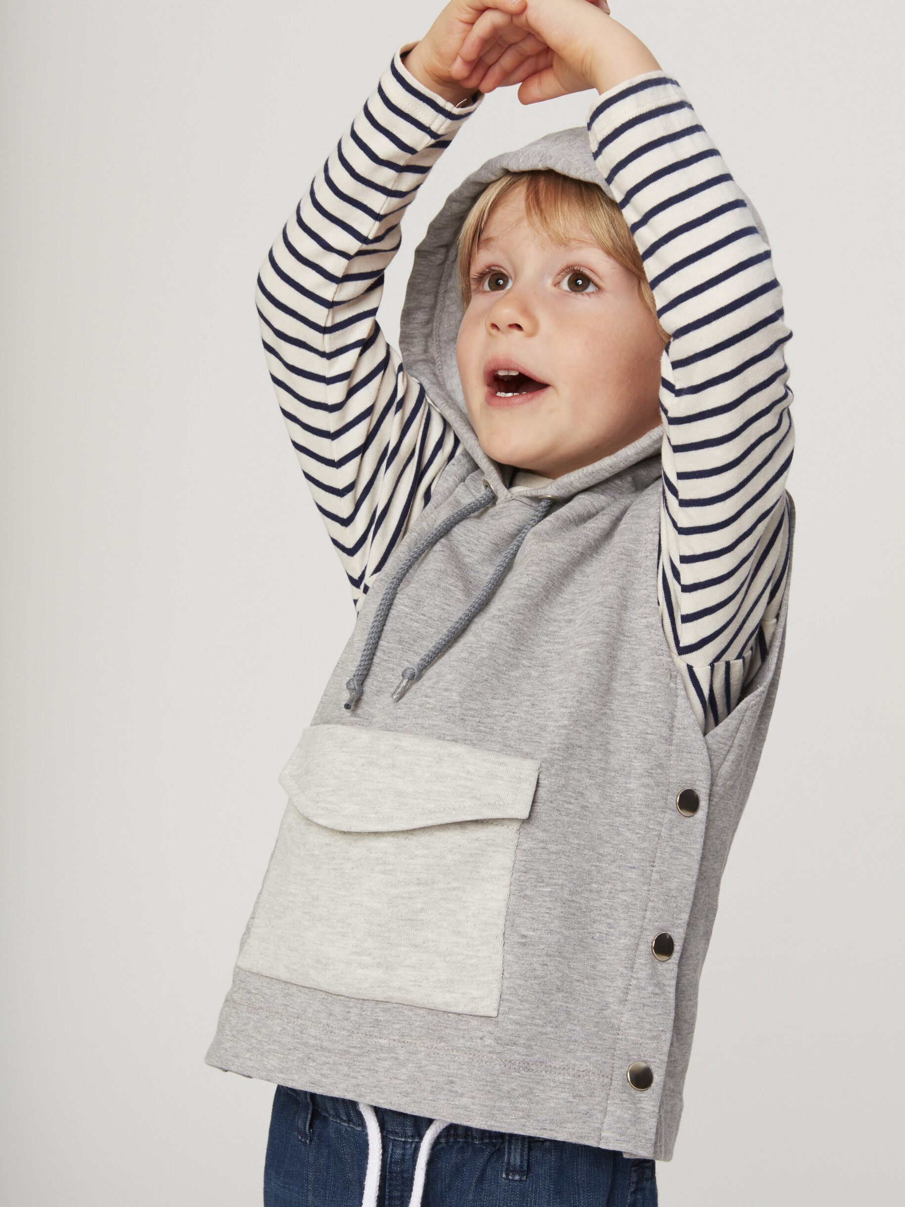 Kinderhoodie ärmello's