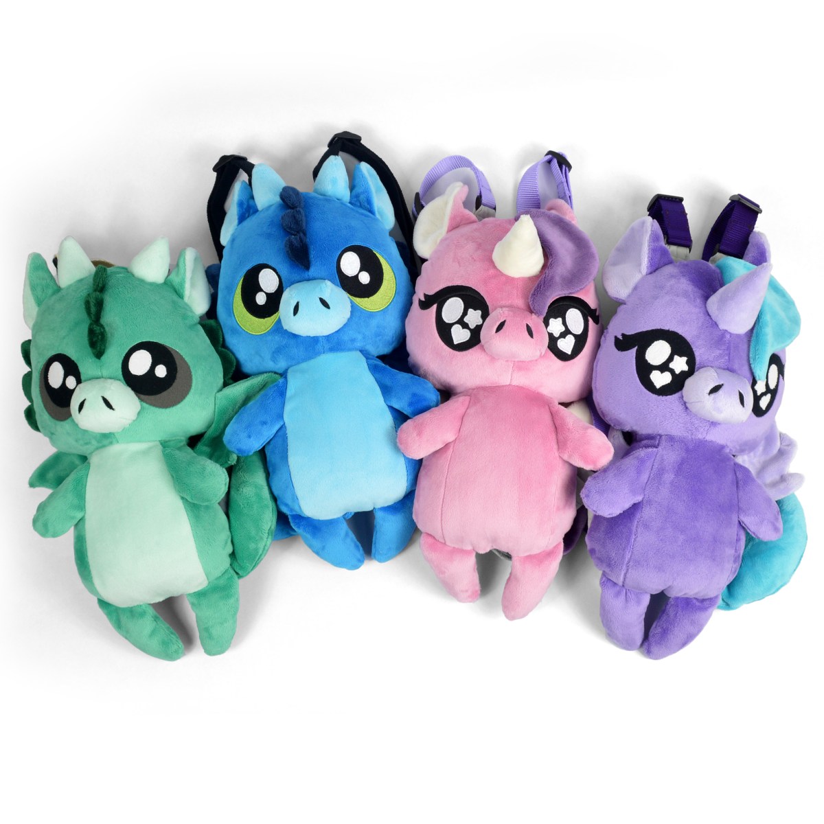 Gratis patroon vrijdag! Chibi Dragon & Unicorn Pluche Rugzak