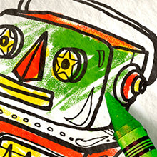 Robots kleurplaatjes