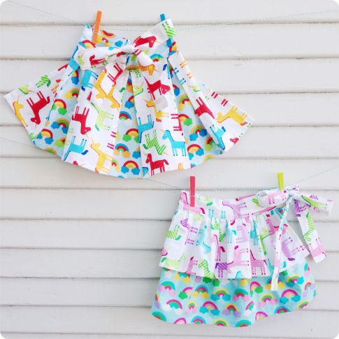 Peekaboo & Twirly Girly Aprons Pattern