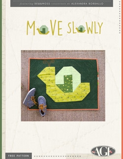 Move Slowly Slug Rug
