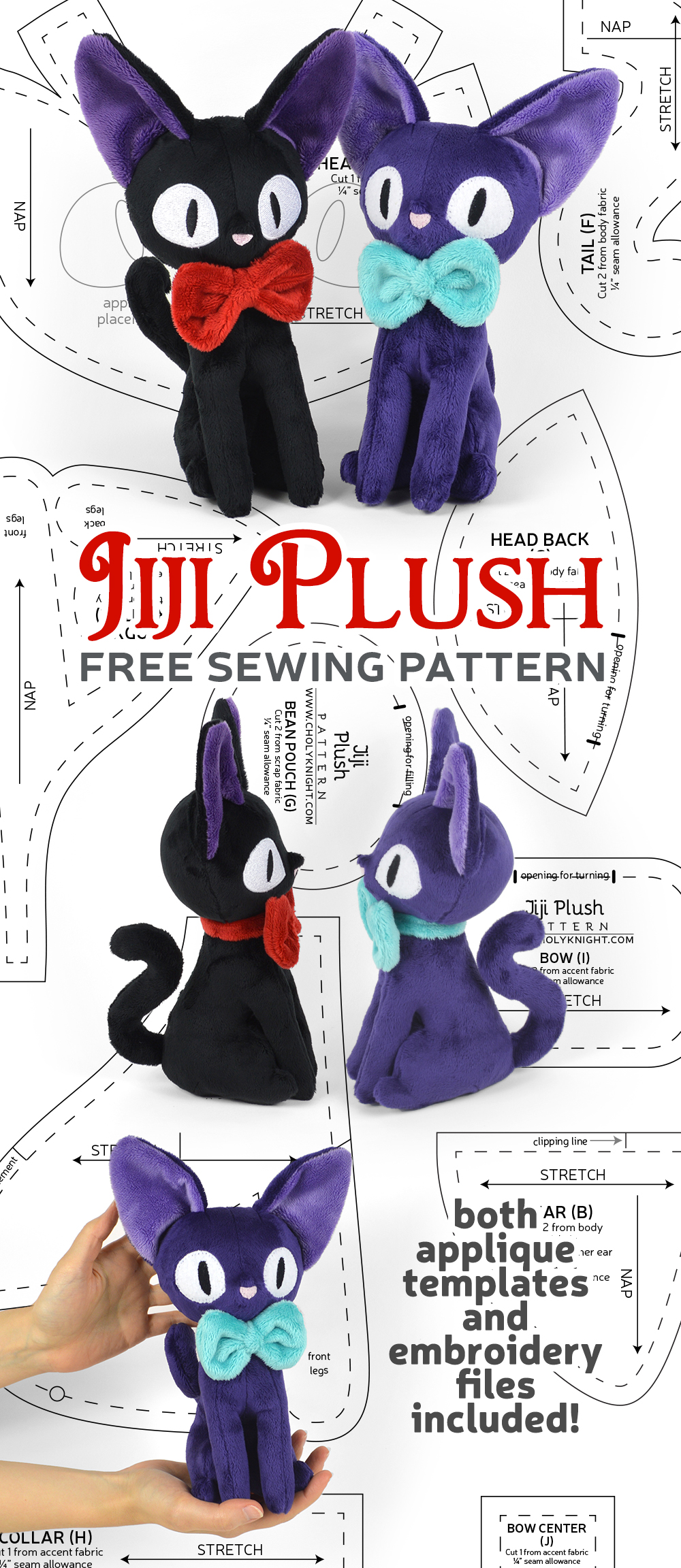 Gratis patroon vrijdag! Jiji Pluche