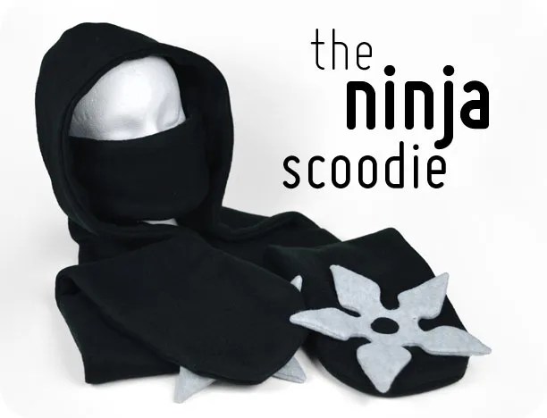 Freebie Friday! De Ninja Scoodie
