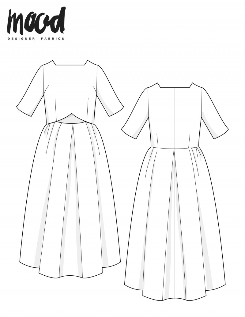 MDF244 – The Moonflower Dress