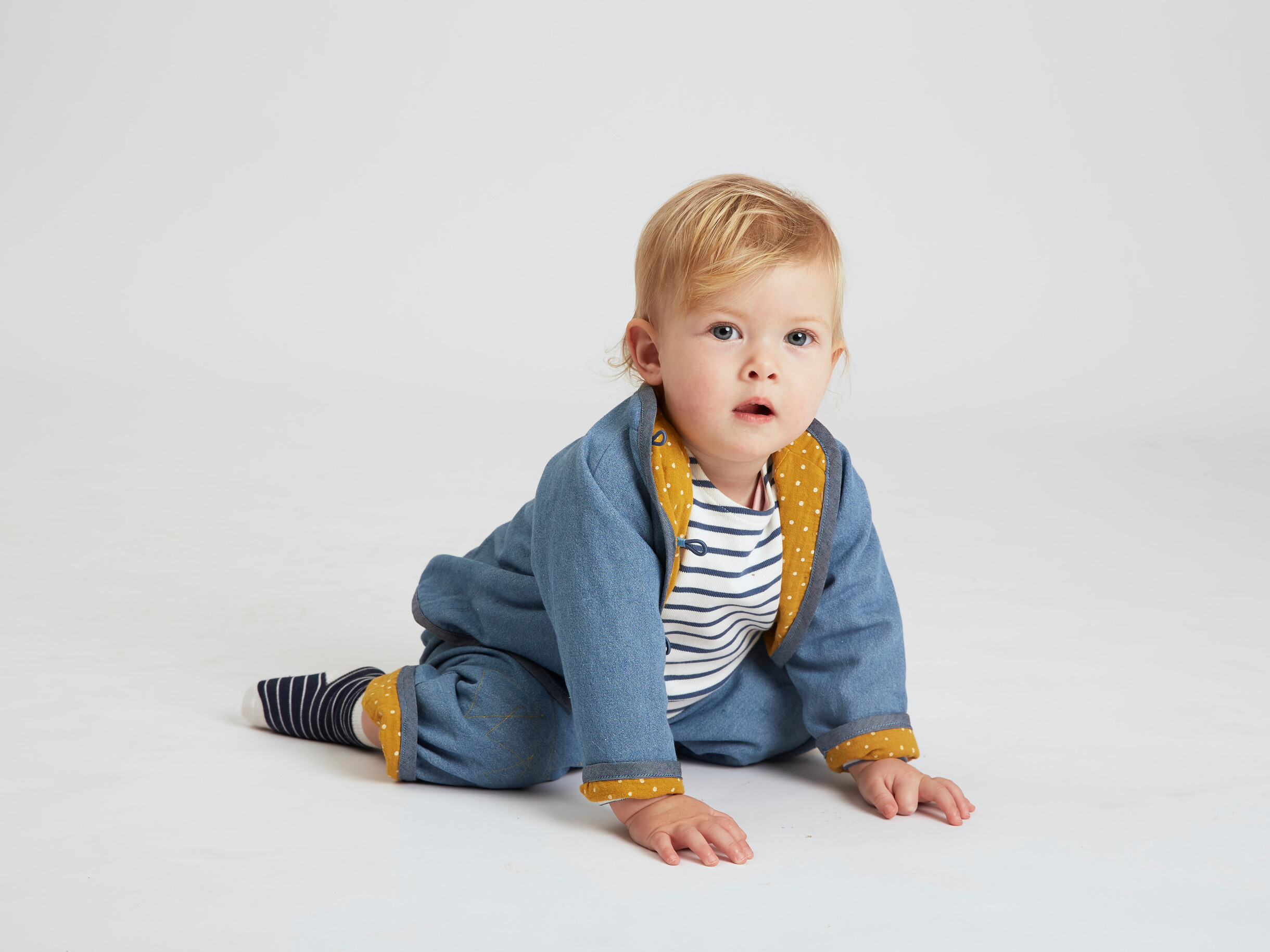 Baby-Jeanshose und Baby-Jeansjacke Ari – Babykleding