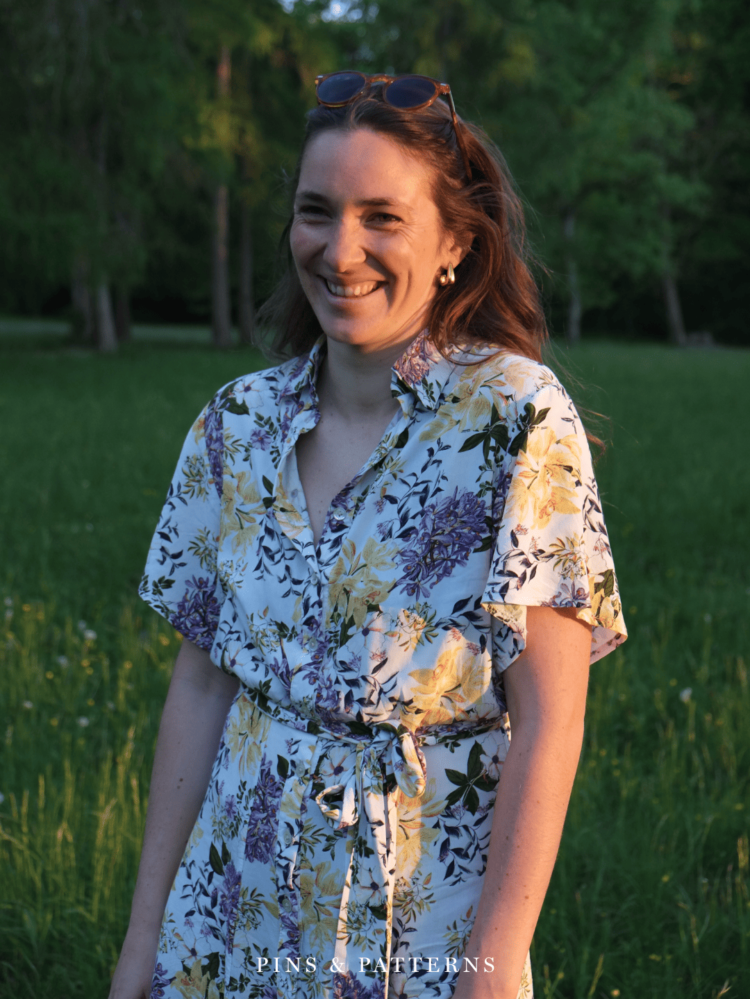Midi-jurk met knopen – Accessoires