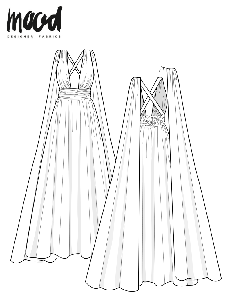MDF303 – The Edith Dress