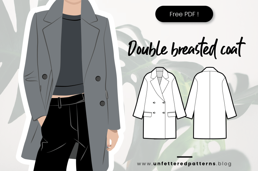 Dubbelborstige vacht – Gratis naaipatroon download PDF #UP1040 – Ongebonden patronen