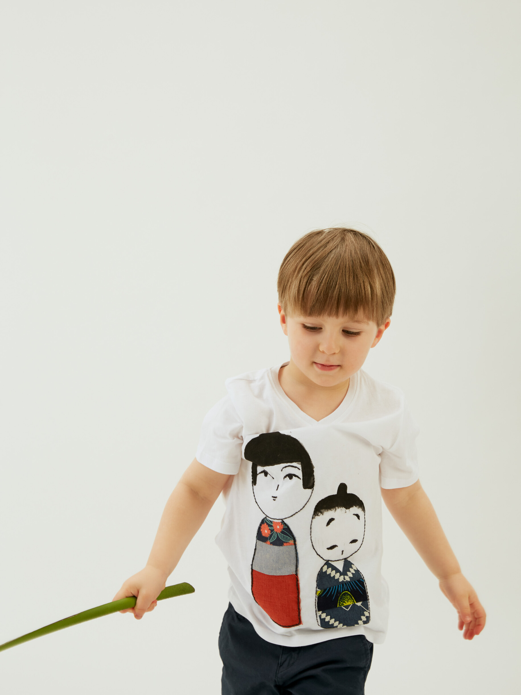 Kinder Kokeshi-Shirt