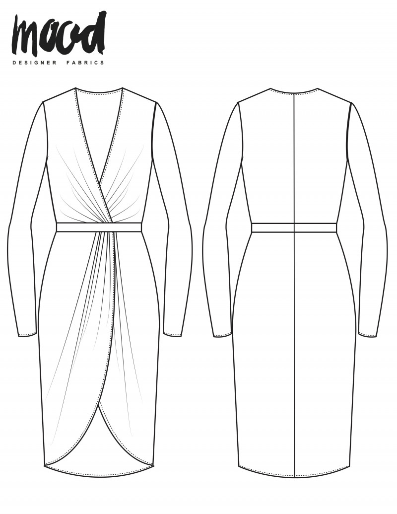 MDF073 – The Xeranthemum Dress