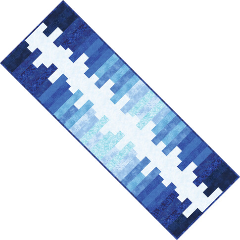 Stacked Strips Runner Pattern