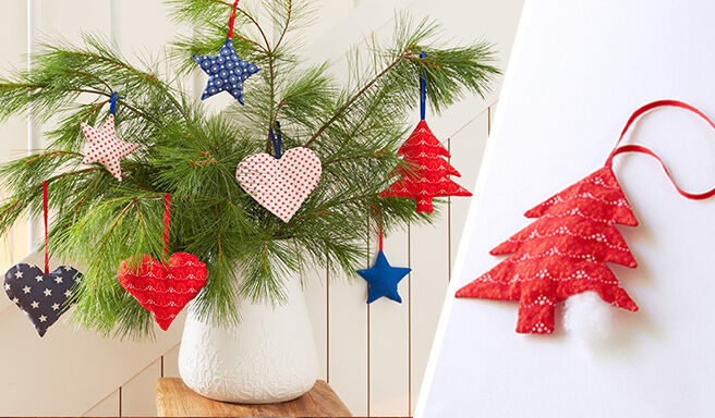 Kerstboomhangers Naaien – Home Decor