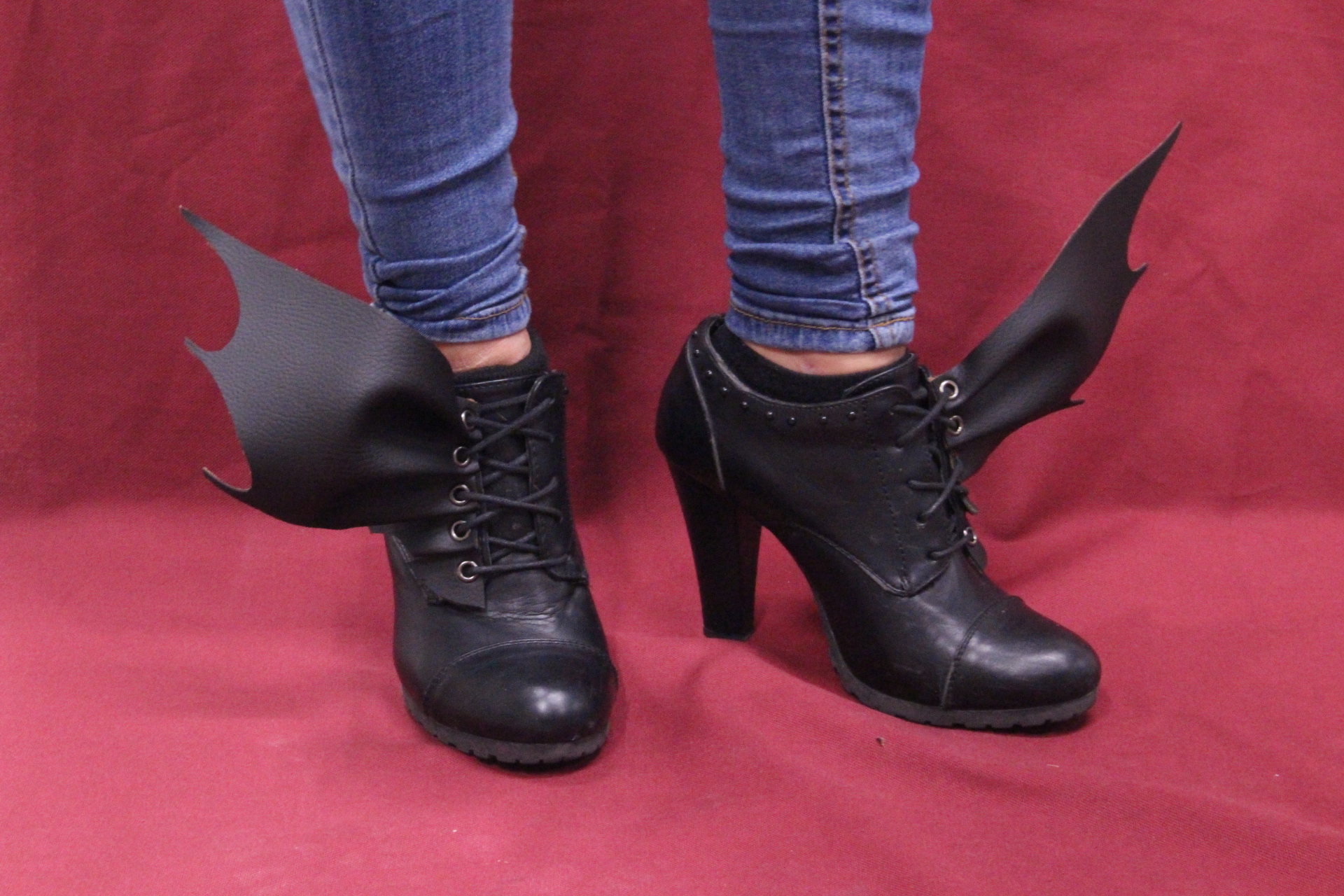 Vleermuisvleugels voor schoenen