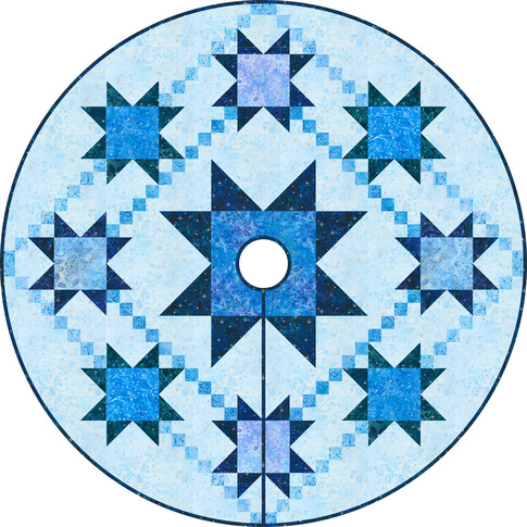 Sparkle Tree Skirt Pattern