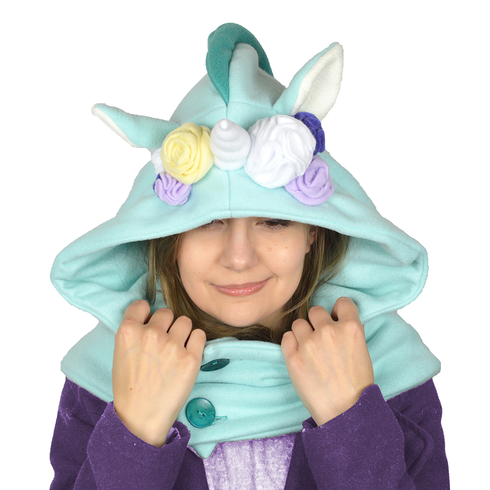 Gratis patroon vrijdag! Cowl met capuchon