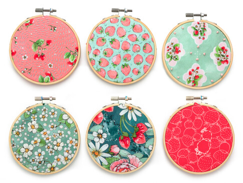 Embroidery Hoops Pattern