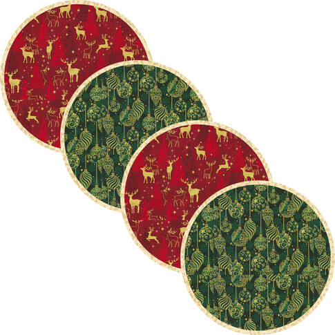 Round Reversible Placemats Pattern