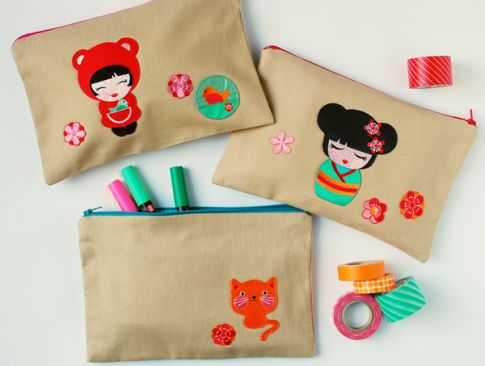 Zipper Pouches Pattern