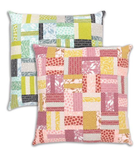Mixtape Quilted Shams Pattern