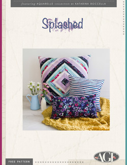 Splashed Pillow