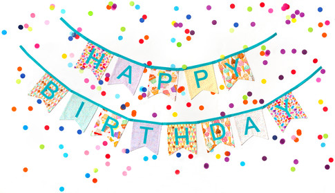 Birthday Banner Pattern