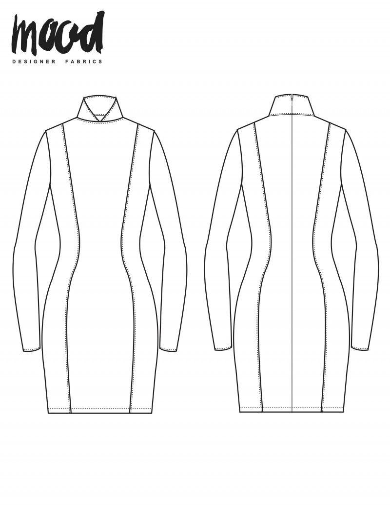 MDF074 – The Xylosma Dress