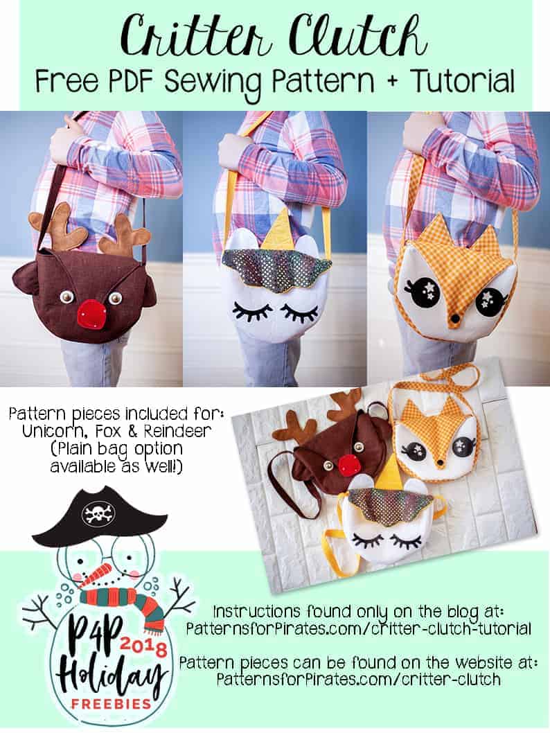 Critter Koppeling Portemonnee Patroon – Knuffels/Speelgoed