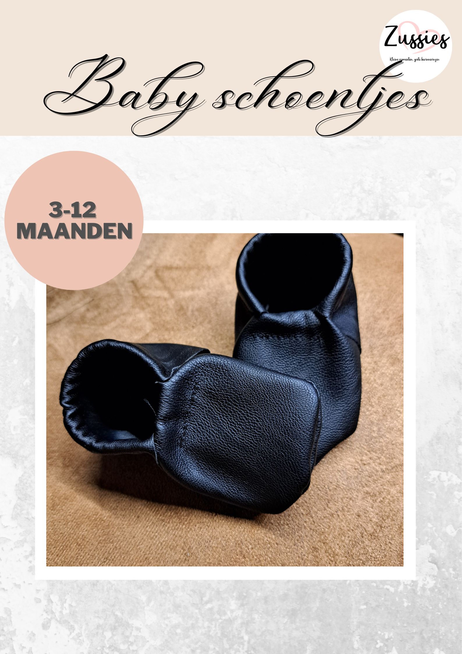 Babyschoentjes naaien? Stappenplan + gratis naaipatroon.