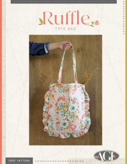 Ruffle Tote Bag