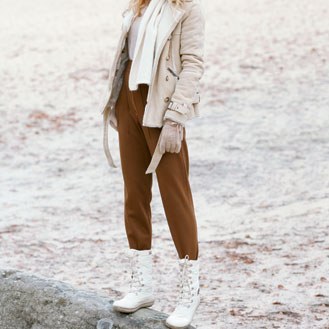Taps toelopende broek