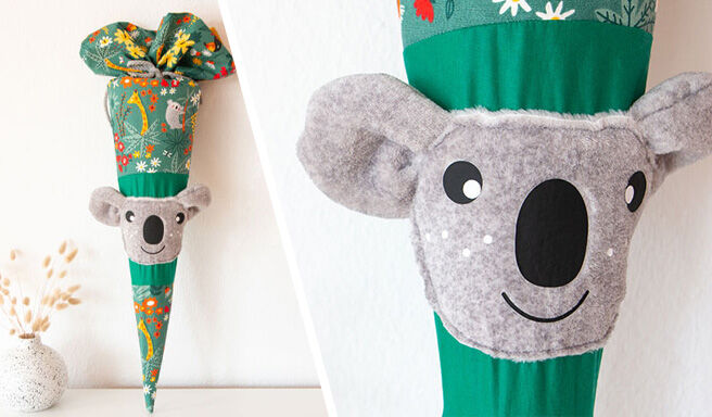 Koala schoolkegel naaien