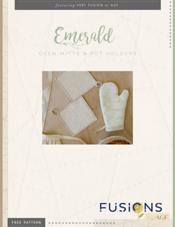 Emerald Oven Mitt and Potholders