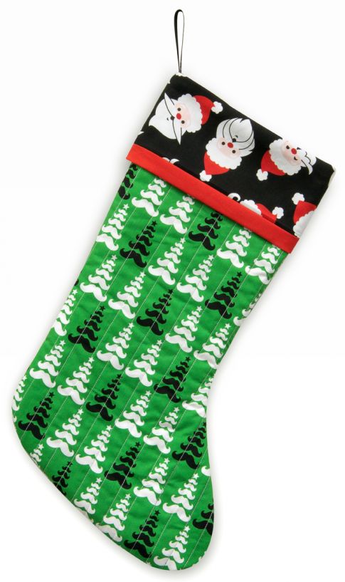 Stocking 'Stache Pattern