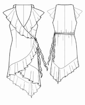 Korte jurk