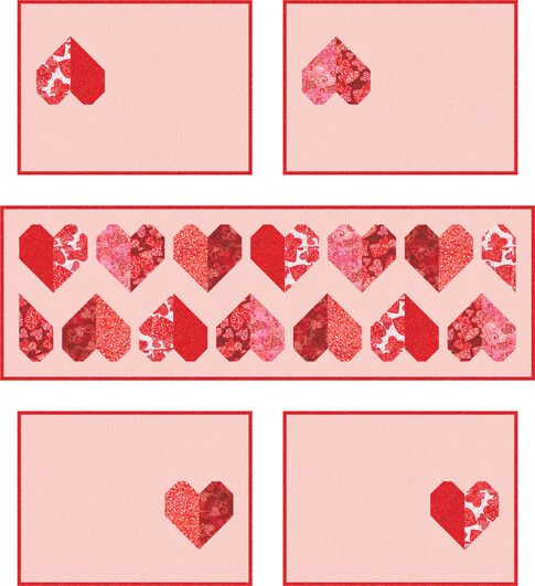 Lovely Day Runner and Placemats Pattern