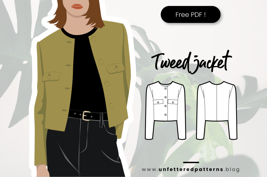 Tweed jack – Gratis naaipatroon downloaden PDF #UP1045 – Unfettered Patterns