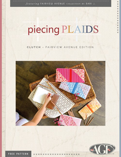 Piecing Plaids Clutch