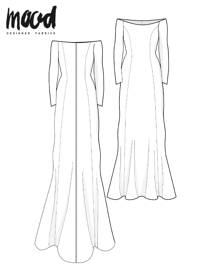 MDF299 – The Aurora Dress