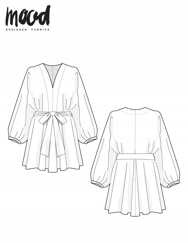 MDF242 – The Lobelia Dress