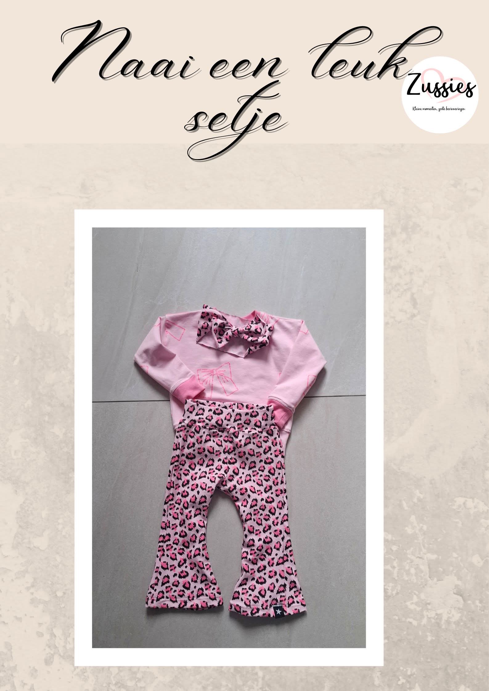 Zelf een trui en flared broek naaien voor een meisje! – Kinderkleding