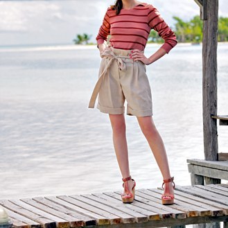 Chique linnen shorts