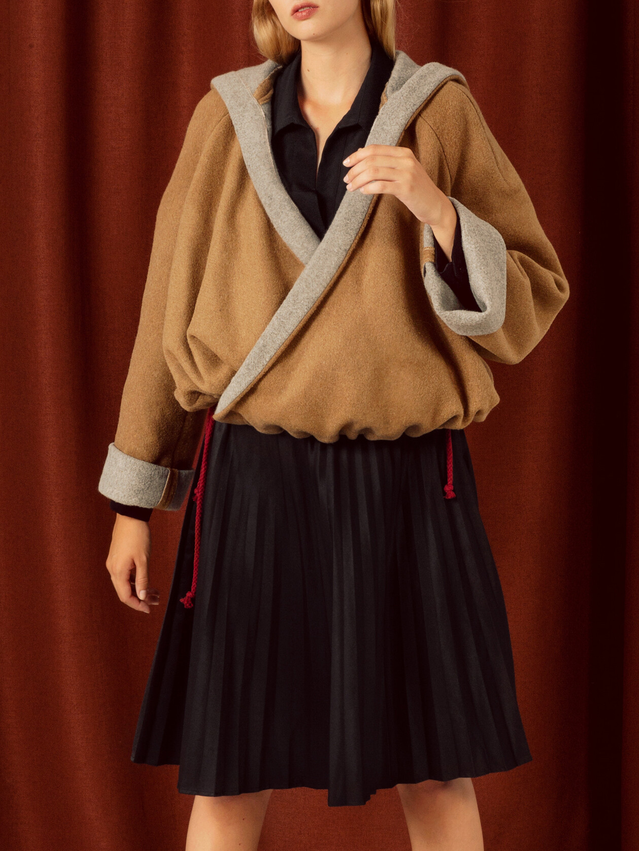 Wickeljacke mit Kapuze – Jassen & Vesten