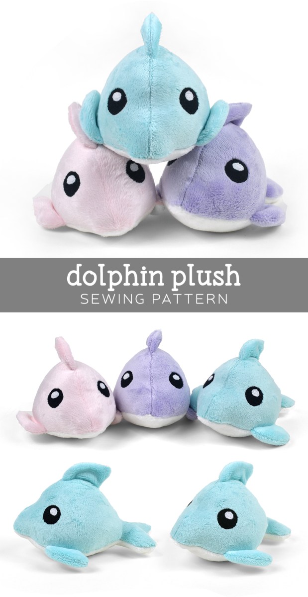Gratis patroon vrijdag! Dolfijn pluche