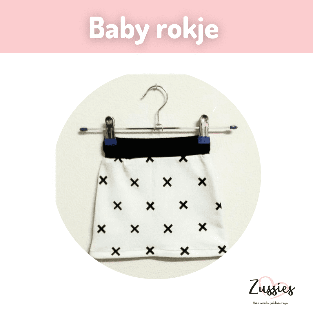 Een simpel rokje naaien voor een baby! Gratis patroon! – Babykleding