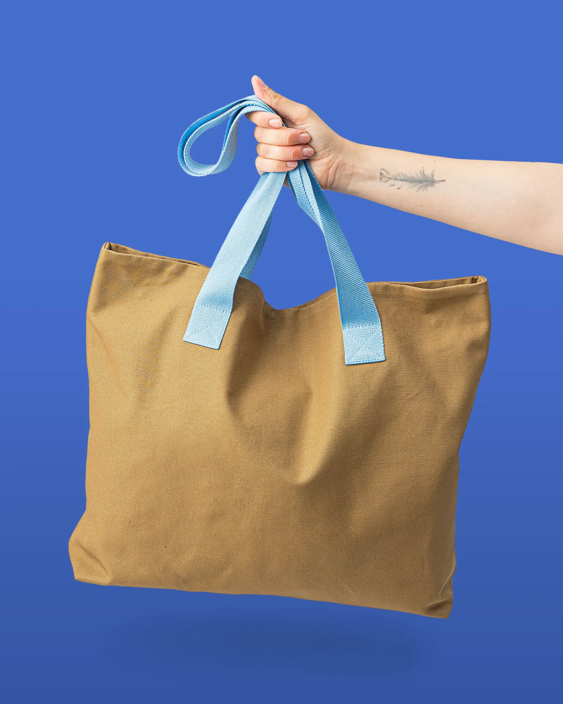 DIY Projekt Kostenlose Nähanleitung: Tasche/Shopper mit Trageriemen und Magnetverschluss