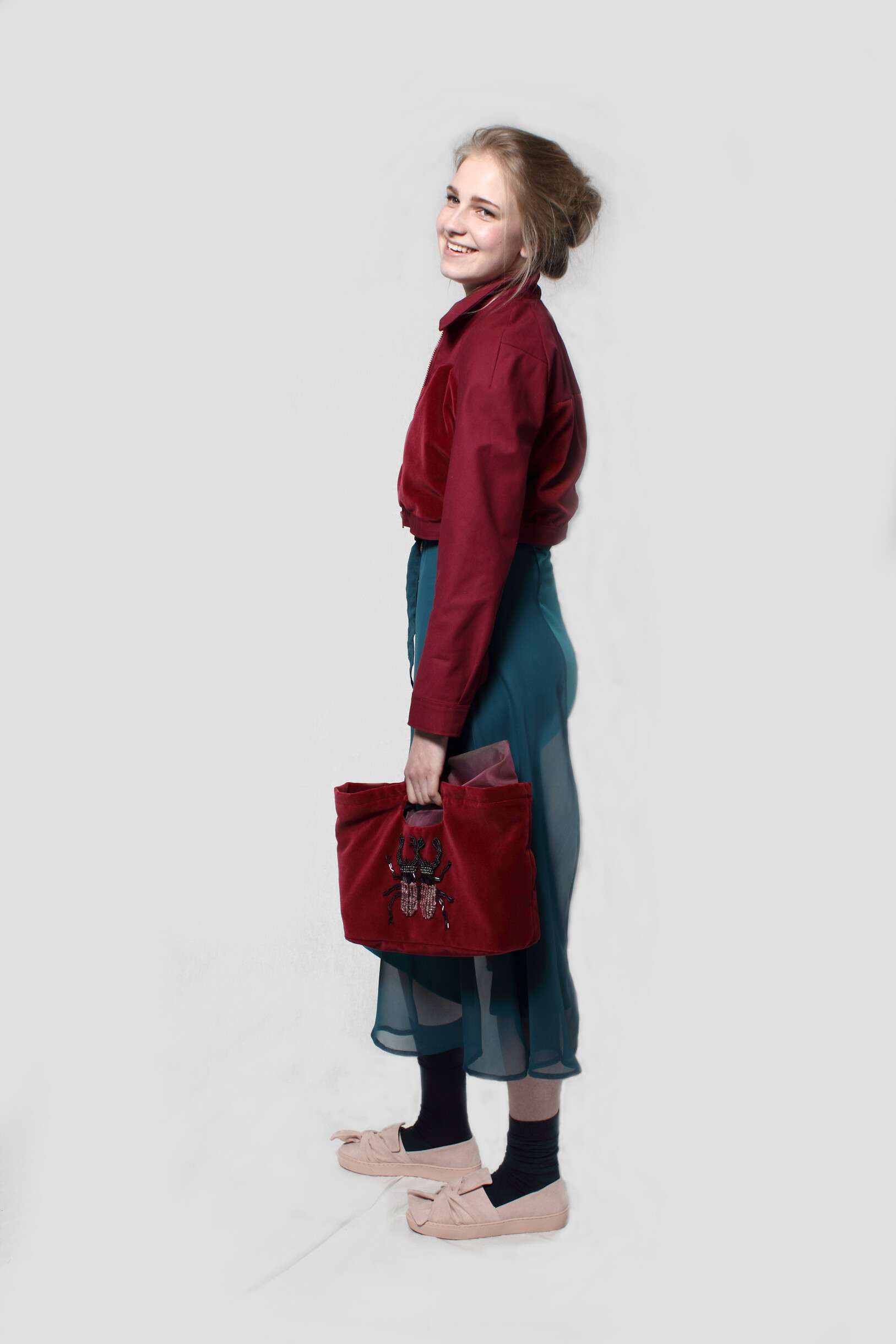 Kurze Jacke mit Umlegekragen – Jassen & Vesten